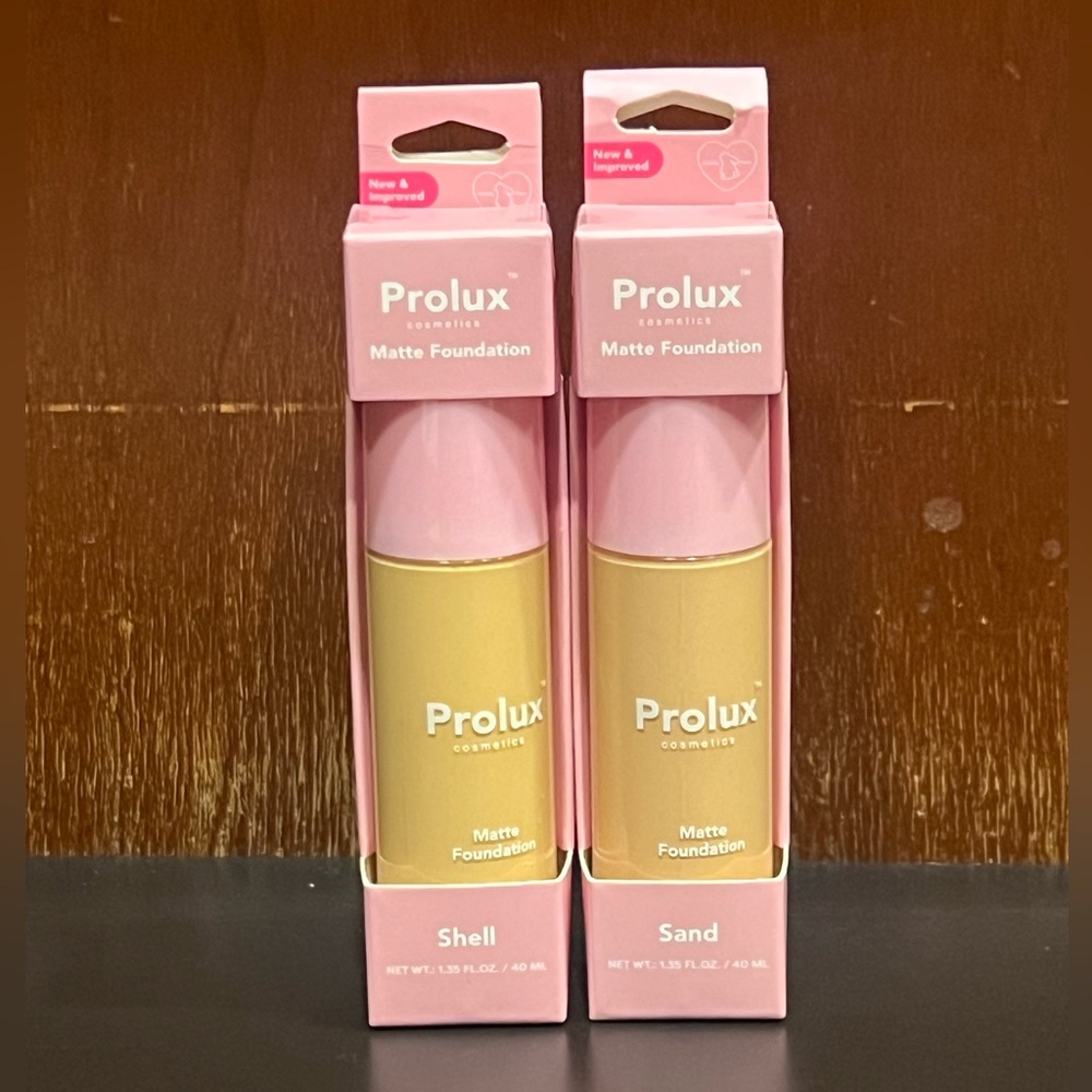Prolux Cosmetics Matte Foundation - Shell and Sand